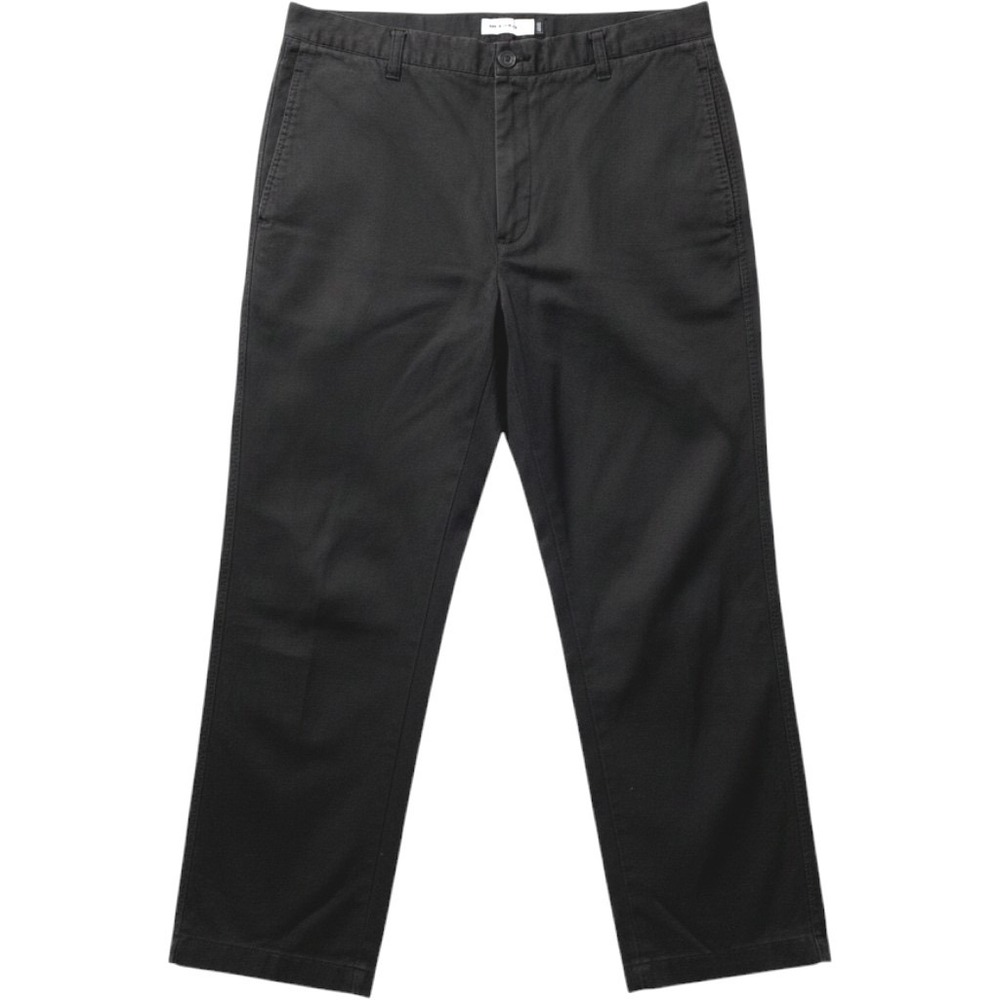 Calvin Klein Black Chino Pants Straight Leg 100% Cotton Trousers 36x29